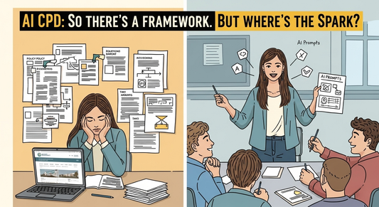 Helpful, But Not Inspiring: Why AI CPD Still Falls Flat